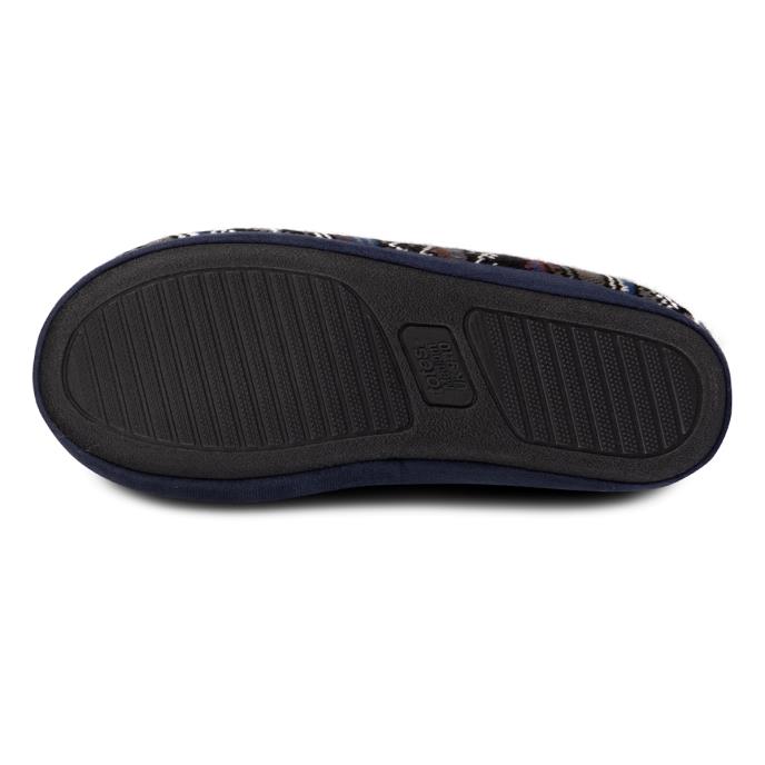 totes toasties® Mens Fair Isle Boot Slippers Multi Extra Image 6